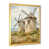 White Picture Framed