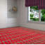 Tapis rouge foncé Finest Peshawar Bokhara 8 pi 3 po x 9 pi 9 po