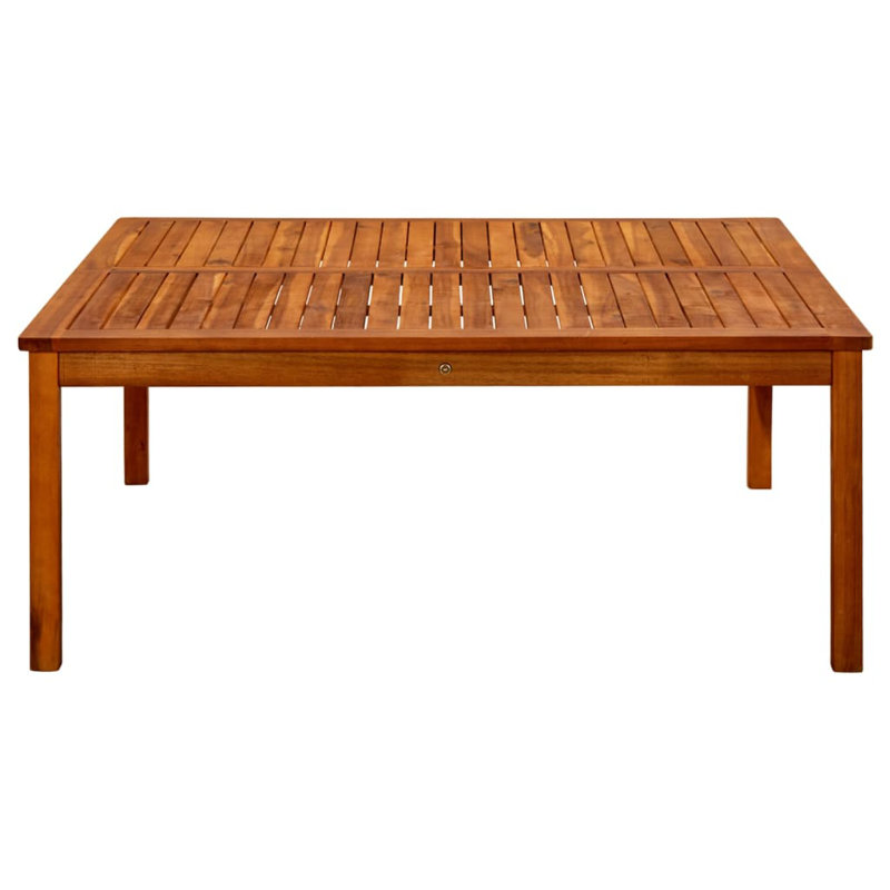 Dametta Solid Wood Frame Single Coffee Table, 17.7" H x 43.3" L x 43.3" W