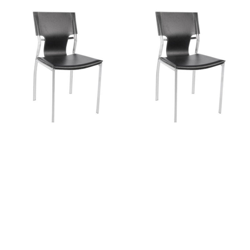 Chaise d'appoint Kalop, Noir