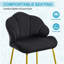 Fauteuil d'appoint en velours-5946121