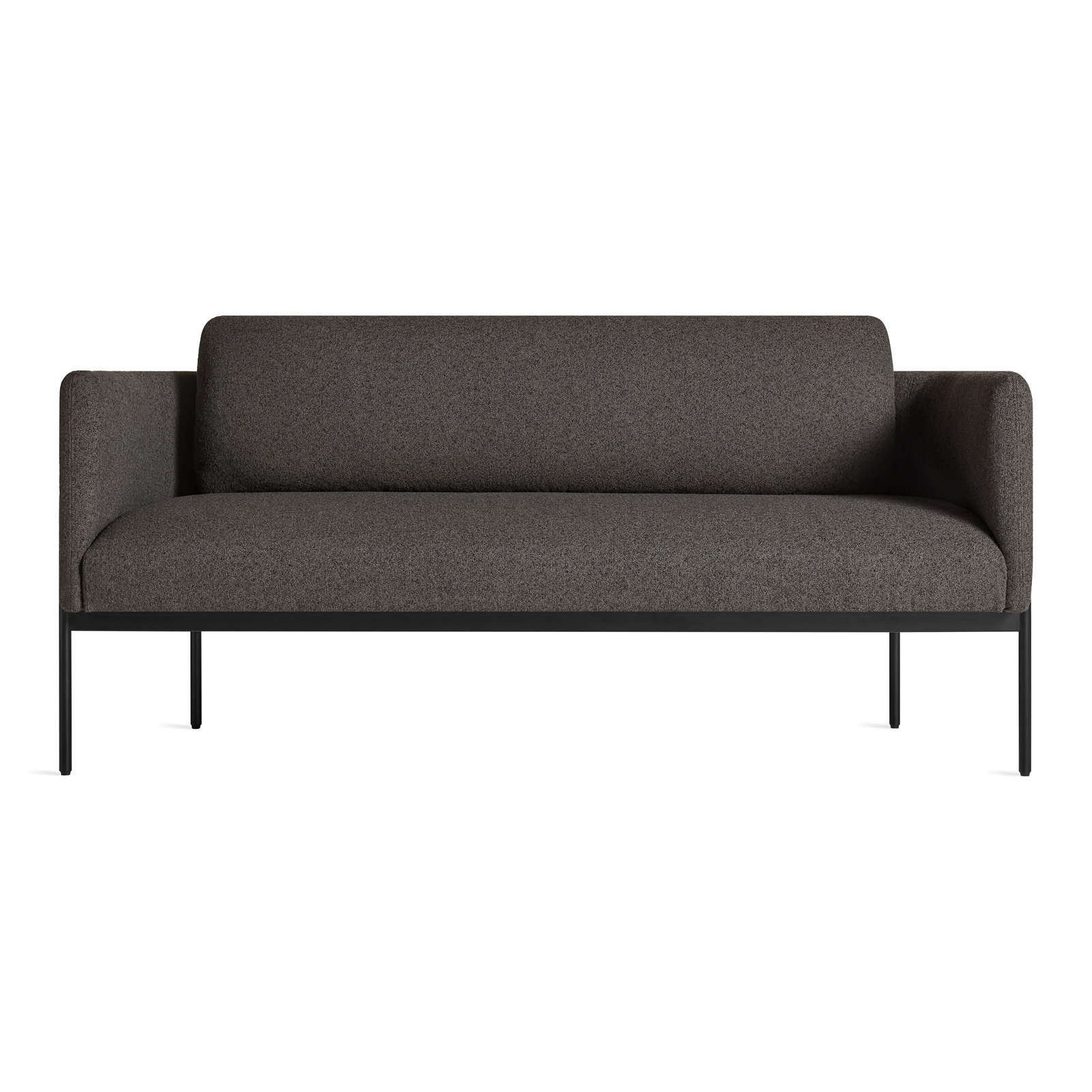 Getup 67'' Upholstered Loveseat, Kelso Charcoal Polyester