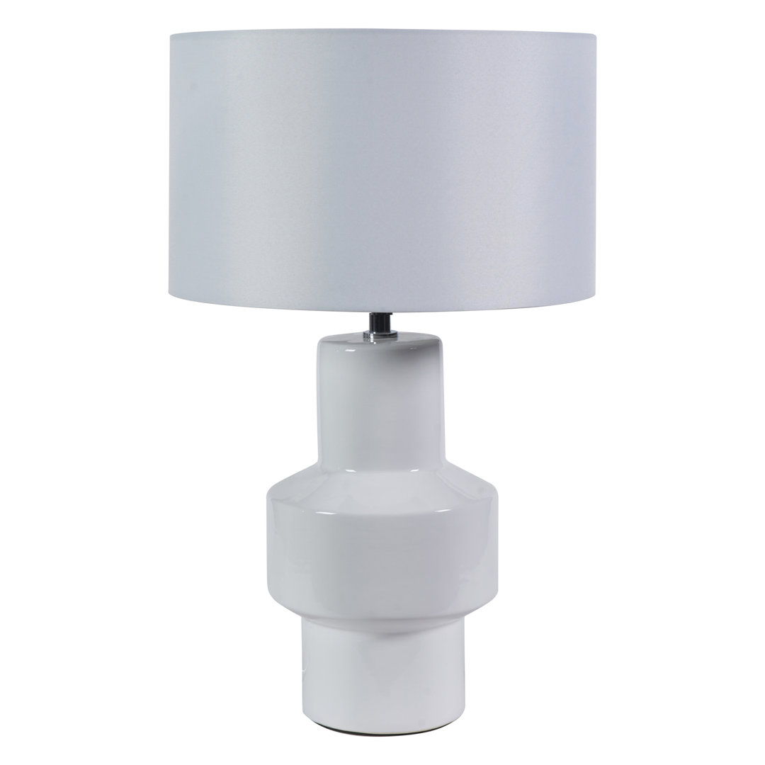 Annalecia 49Cm White Table Lamp