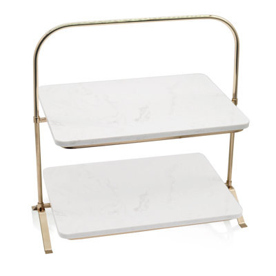 Support à deux niveaux Sunset Marble