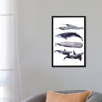 «Whale Stack II» par Grace Popp - reproduction d'art sur toile