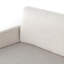 Canapé à accoudoirs carrés en mélange de polyester 74 po Whitman-87955396