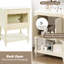 Meuble-lavabo 24 po avec rangement pratique et lavabo en céramique lisse-939958406