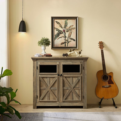 Armoire buffet à 2 portes avec buffet, armoire à vin pour l'entrée, salon, armoire, table basse, bar, bar à vin, armoire de rangement pour la salle à manger