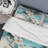 Floral Duvet Cover Set - Seaside Reflections Tropical Pattern-839972244