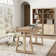 Radnor 3 Piece Configurable Rectangular Writing Desk Office Set
