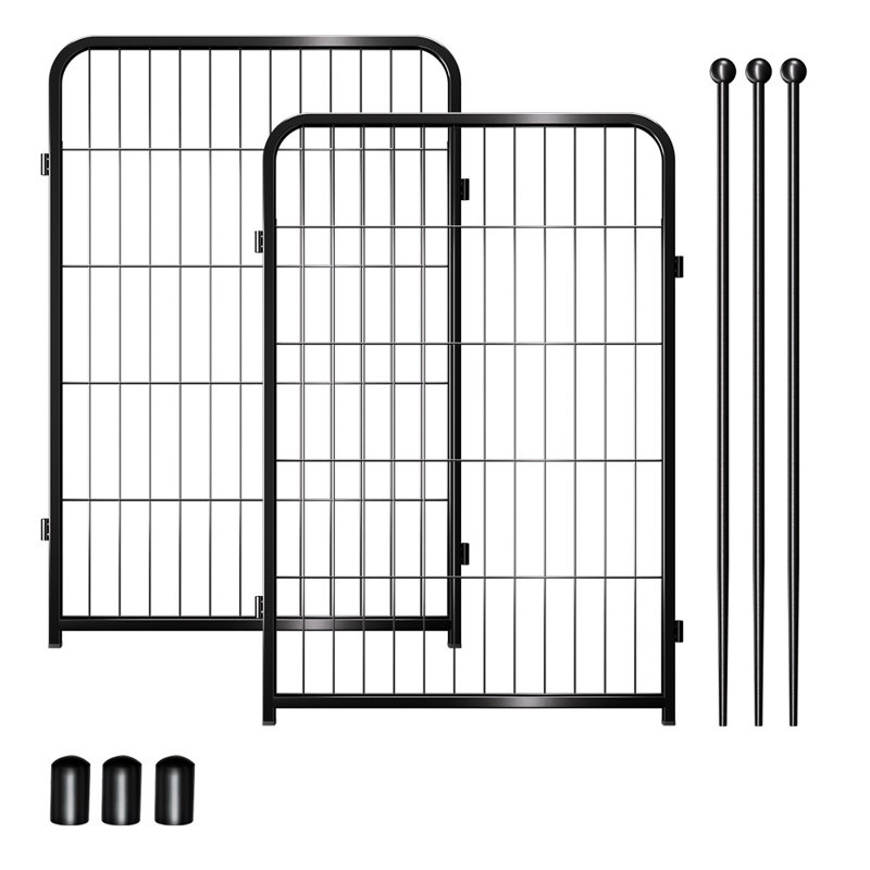 2 panneaux d'extension pour enclos pour chien, H 32 po x l 28,50 po