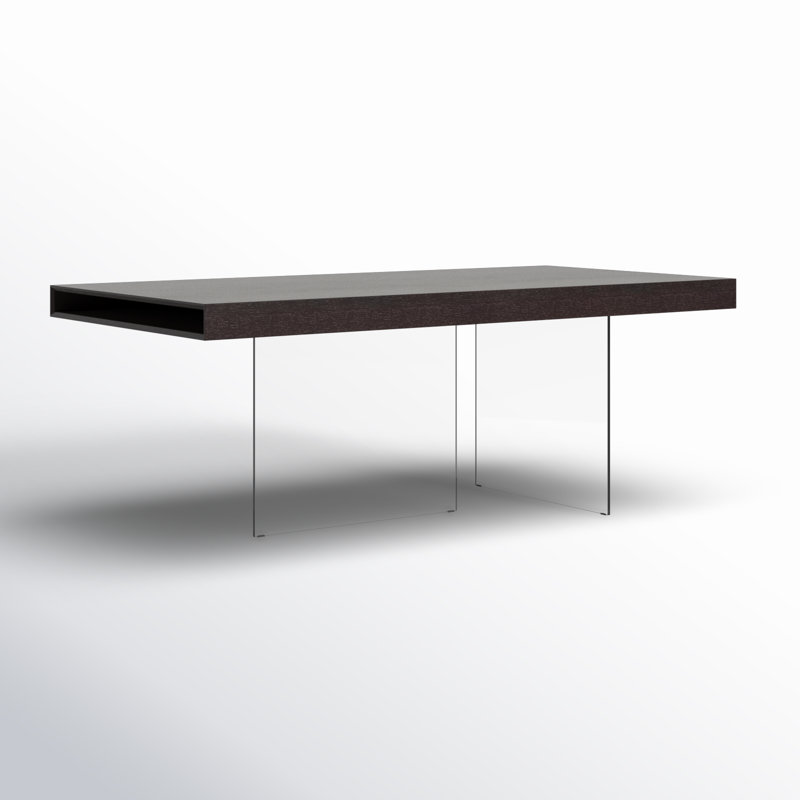 Bonte 79'' Dining Table, Timber Chocolate