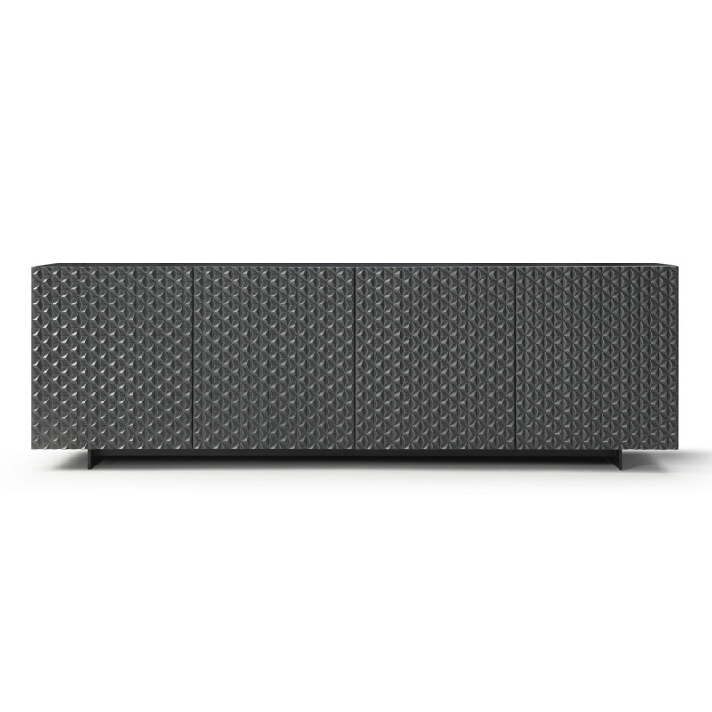 Harper Buffet 94", Dark Gray