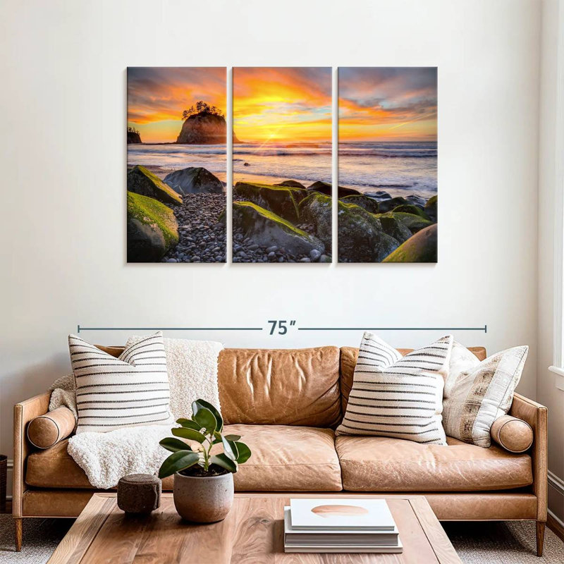 Gillard Rialto Beach Coast, H 36 po x l 57 po