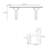 Modern Rectangular Rock Slab Dining Table Sets-109743479