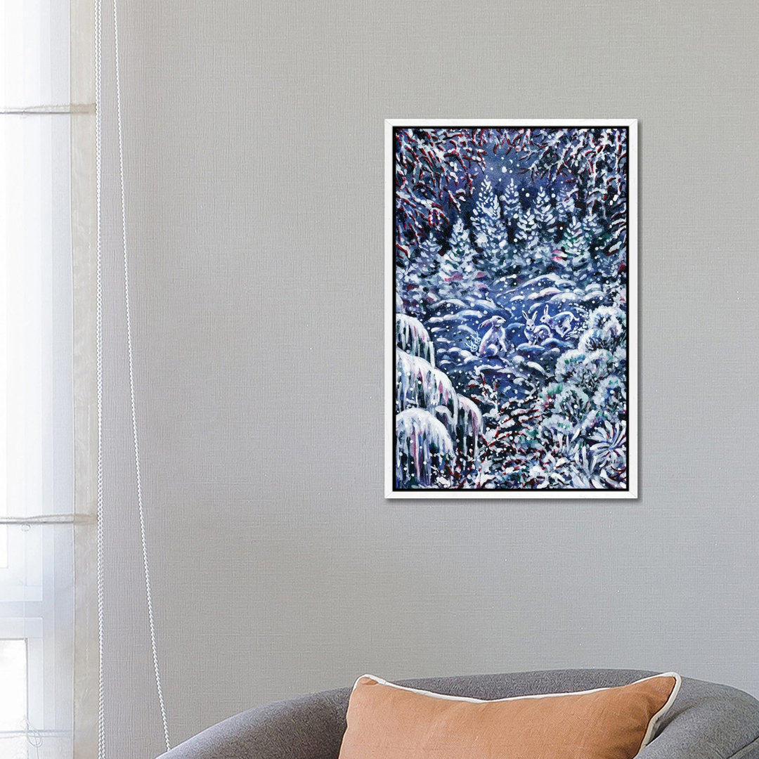 Stille Nacht von Zaira Dzhaubaeva - Galerie-verpackte Leinwand Giclée auf Leinwand