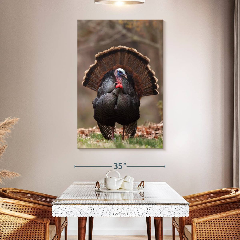 Brampt Strutting Tom Turkey, 51" H x 34" W