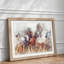Galloping Horses in Abstract - Framed Print-55726890-55726893