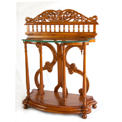 Vintage 32 in. Console Table