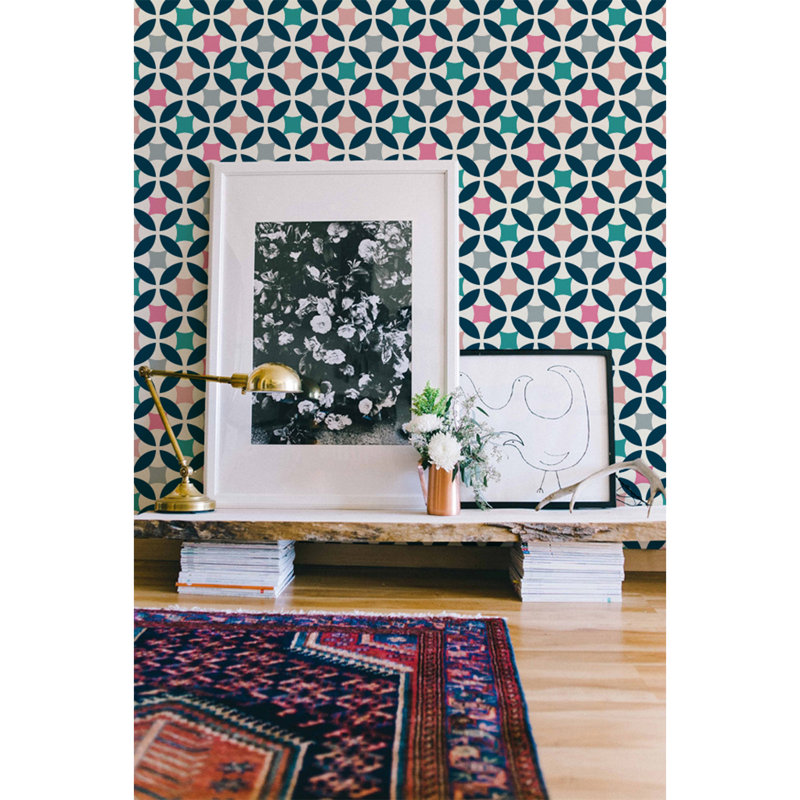Bellock 2.5m x 2.5m Matte Peel & Stick Mural, 250 x 250cm