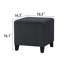 16 Inches Upholstered Ottoman Footstool-802147794