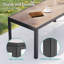 Table basse de patio rectangulaire, ensembles de conversation toutes saisons pour chambre, chevet, porche-382975841-382975844