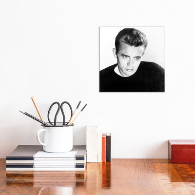James Dean (1931-1955) - Wrapped Canvas Print