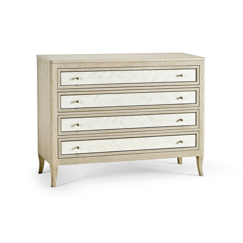 Water 4 - Drawer Solid Wood Dresser