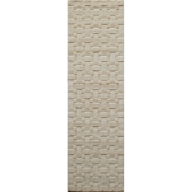 Carissa Hand Tufted Wool Ivory Rug