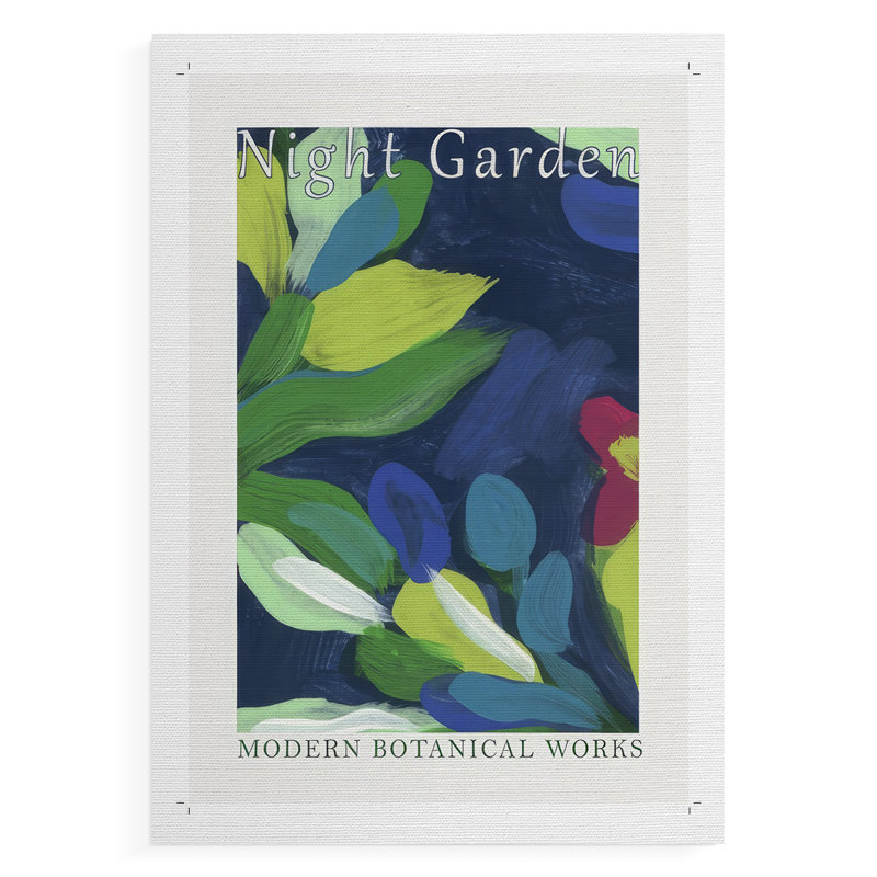 Night Night Exposition Posters III - Impression sur toile seulement - NON-CADRE, H 36 po x l 24 po