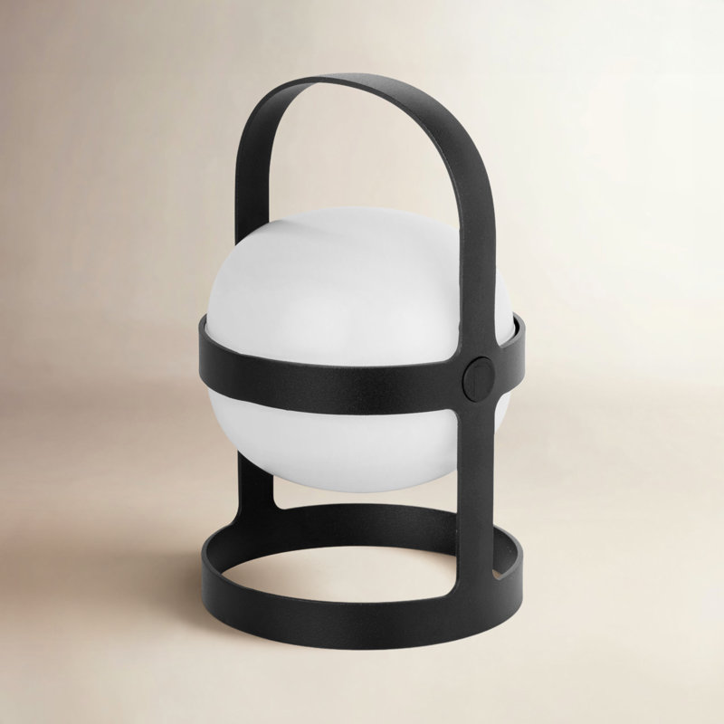 Soft Spot LED Outdoor Wall Lantern, 7.28" H x 4.53" W x 4.53" D