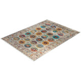 Tribal One-of-a-Kind Rectangle 8'11" X 12'3" Hand Knotted Area Rug
