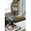 Alice Round Brass Mirror