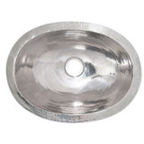 Baby Classic Copper Oval Undermount Bathroom Sink