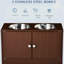 Armoire pour bols pour chien 44L