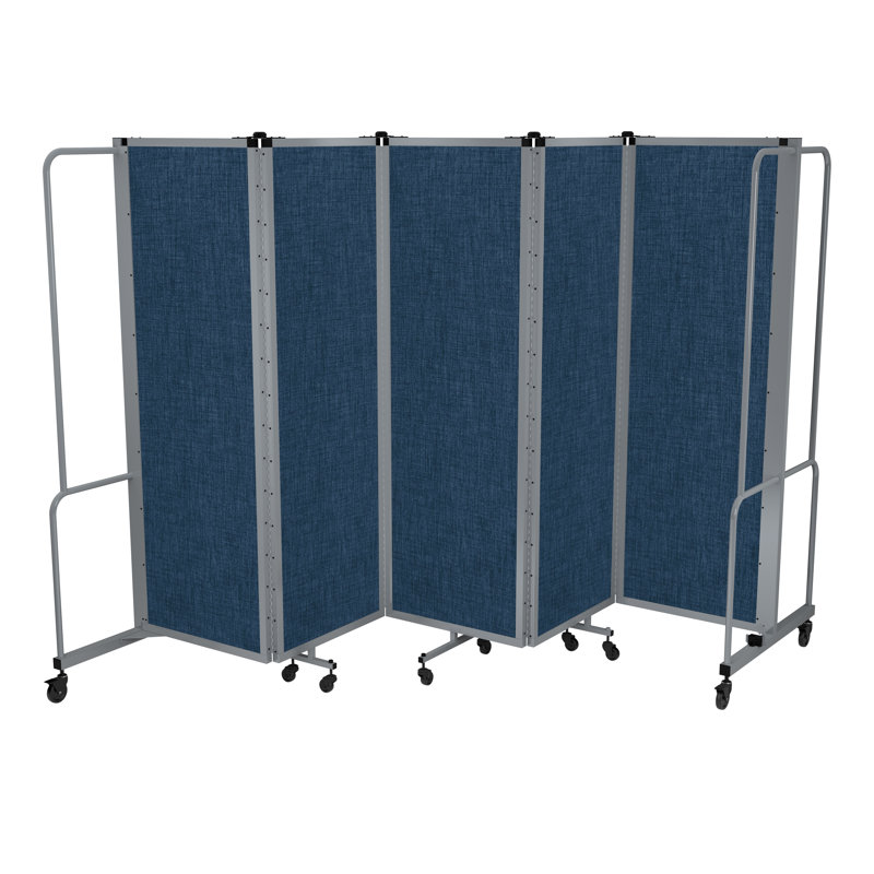 Paravent mobile de qualité supérieure Otis Sound Dampening, 5, Bleu