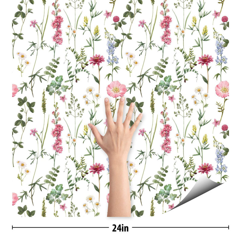 Carreau de papier peint Ille, L 126 po x l 24 po