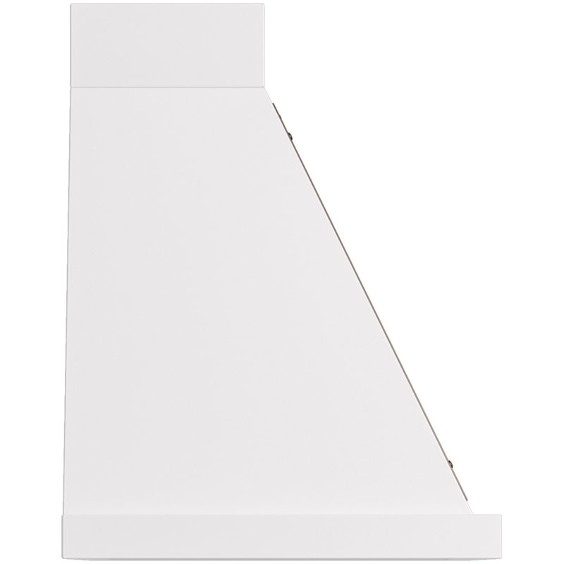 ILVE Nostalgie II Noblesse 30 in Range Hood, White/Burnished