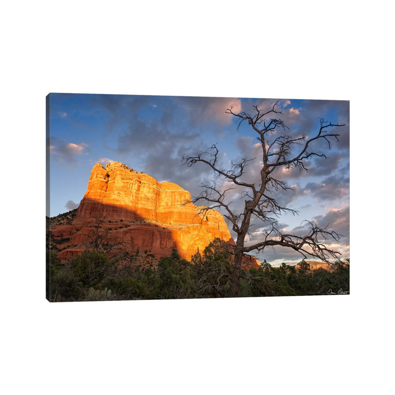 Sunset In The Desert II by David Drost - Wrapped Canvas Print, 66.04 cm H x 45.72 cm W