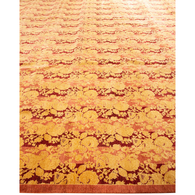 Classic One-of-a-Kind 12' 3" X 15' 5" Hand Knotted Area Rug