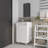 Saratoga Bathroom Cabinet With  2 Doors, White