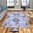 Premium Polyester Area Rug (5.2 x 7.5 ft), 100% Antibacterial, Non-Slip Underside, 0.3 in Pile Height | Machine Washable, 3D Digital Print, Durable Woven Carpet | Ideal for Living Room, Bedroom & Dining Spaces-762197278
