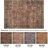 Machine Washable Non-Slip - Terracotta / Mustard Traditional Rug-1396978542
