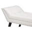 Genuine Leather Upholstered Bench