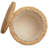 Handwoven Natural 17'' Round Storage Ottoman