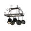 43" Long Caiden 2 Light Pot Rack