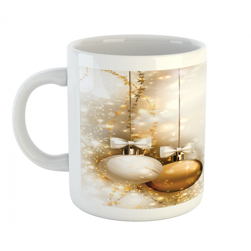 Grande tasse à café baubles