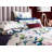 Satin Floral Flat Sheet-71447501-71447504