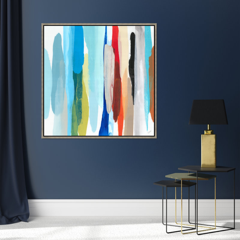 Free Flowing I Painting by Rick Kane, Image Brush Gel
