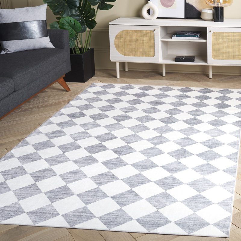 Tapis ivoire / gris Josalina Clara 938, Rectangle de 5 pi x 8 pi